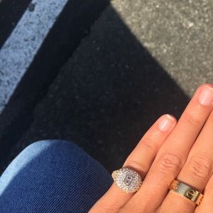 Pink or ring finger ring